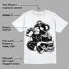 Dunk Low Panda White Black DopeSkill T-Shirt Bear Steals Sneaker Graphic