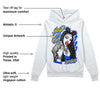 Royal Blue Collection DopeSkill Hoodie Sweatshirt New H.M.O Graphic