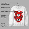 Cherry 12s DopeSkill Sweatshirt New Double Bear Graphic