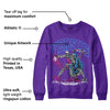 PURPLE Collection DopeSkill Purple Sweatshirt VERSUS Graphic