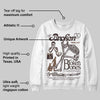 Baroque Brown 12s DopeSkill Sweatshirt Broken Bones Graphic