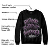 Mauve Off-Noir 2s DopeSkill Sweatshirt Never Forget Loyalty Graphic