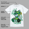 Lucky Green 5s DopeSkill T-Shirt Smile Through The Pain Graphic