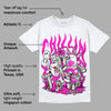 Dunk Low Active Fuchsia DopeSkill T-Shirt Chillin Graphic