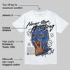 Awake NY x Racer Blue 5s DopeSkill T-Shirt Never Stop Hustling Graphic