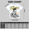 Yellow Ochre 6s DopeSkill Oversize Print T-Shirt Flexin' Graphic