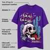 PURPLE Collection DopeSkill Purple T-shirt God Got Me Graphic