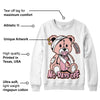 Legend Pink 11s DopeSkill Sweatshirt Hurt Bear Graphic