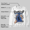Awake NY x Racer Blue 5s DopeSkill Sweatshirt Money Bag Coming Up Graphic