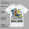 Michigan Dunks DopeSkill T-Shirt Born To Be Rich Graphic