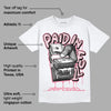 Question Mid Pink Toe DopeSkill T-Shirt Paid In Full Graphic