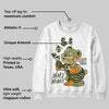 Olive Collection DopeSkill Sweatshirt Make Money Graphic