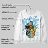 Legend Blue 11s DopeSkill Sweatshirt Love Shot Graphic