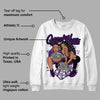 Field Purple 12s DopeSkill Sweatshirt Queen Of Hustle Graphic