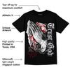 Black Cement 2s DopeSkill T-Shirt Trust God Graphic