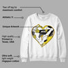 Vivid Sulfur 4s DopeSkill Sweatshirt Heart Jordan 4 Graphic