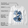 Storm Blue 1s 2025 DopeSkill Sweatshirt Smile Through The Pain Graphic