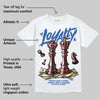 “Varsity Red/Sport Royal” 1s DopeSkill T-Shirt Loyalty Graphic