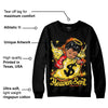 Black Tour Yellow AJ 4 Thunder DopeSkill Sweatshirt Heaven Sent Graphic