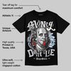 Black Metallic Reimagined 5s DopeSkill T-Shirt Money Don't Lie Graphic