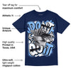 Midnight Navy 5s DopeSkill Navy T-Shirt Don't Quit Graphic