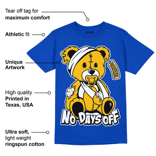 Laney 14s DopeSkill Varsity Royal T-shirt Hurt Bear Graphic