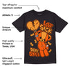 Brilliant Orange 12s DopeSkill T-Shirt Love Sick Graphic