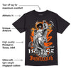 Brilliant Orange 12s DopeSkill T-Shirt Juneteenth Graphic