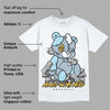 Blue Grey 13s DopeSkill T-Shirt MOMM Bear Graphic