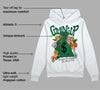 Green Collection DopeSkill Hoodie Sweatshirt Money Bag Coming Up Graphic