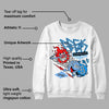 Powder Blue 9s DopeSkill Sweatshirt Break Through Graphic