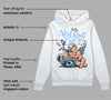 Powder Blue 9s DopeSkill Hoodie Sweatshirt New No Days Off Graphic