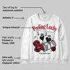 Bred 11s DopeSkill Sweatshirt Feeling Lucky Graphic