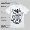 Awake NY x Racer Blue 5s DopeSkill T-Shirt Real Y2K Players Graphic