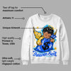 Royal Blue Collection DopeSkill Sweatshirt Heaven Sent Graphic