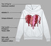 Valentine's Day Collection DopeSkill Hoodie Sweatshirt Slime Drip Heart Graphic