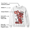 Dune Red 13s DopeSkill Sweatshirt Love Sick Graphic