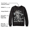 Black Cement 1s Low OG DopeSkill Sweatshirt True Love Will Kill You Graphic