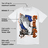 Dunk Low Futura Orange Blaze DopeSkill T-Shirt Trust God Graphic