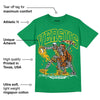 Green Collection DopeSkill Green T-shirt VERSUS Graphic