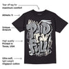 Black Cement 1s Low OG DopeSkill T-Shirt New Paid In Full Graphic