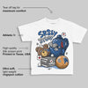“True Blue” 3s DopeSkill Toddler Kids T-shirt SRSLY Study Graphic