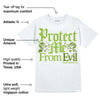 Dunk 'Chlorophyll' DopeSkill T-Shirt Protect Me From Evil Graphic