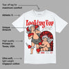 Fire Red 3s DopeSkill T-Shirt Looking For Love Graphic