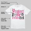 Gel-1130 "Pink Glo/Black" DopeSkill T-Shirt Protect Me From Evil Graphic