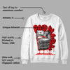 Cherry 12s DopeSkill Sweatshirt Paid In Full Graphic