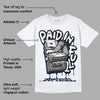 Midnight Navy 4s DopeSkill T-Shirt Paid In Full Graphic