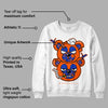 Dunk Low Futura Orange Blaze DopeSkill Sweatshirt New Double Bear Graphic