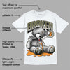 Olive 5s DopeSkill T-Shirt Sick Bear Graphic