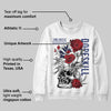 Rare Air Deep Royal Blue 1s DopeSkill Sweatshirt Side Hustle Graphic